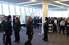 会場前の展示スペース