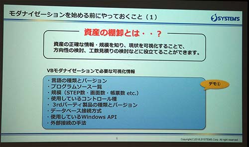 モダナイゼーションを始める前にやっておくこと