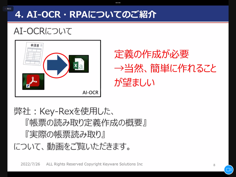 AI-OCR・RPAについての紹介