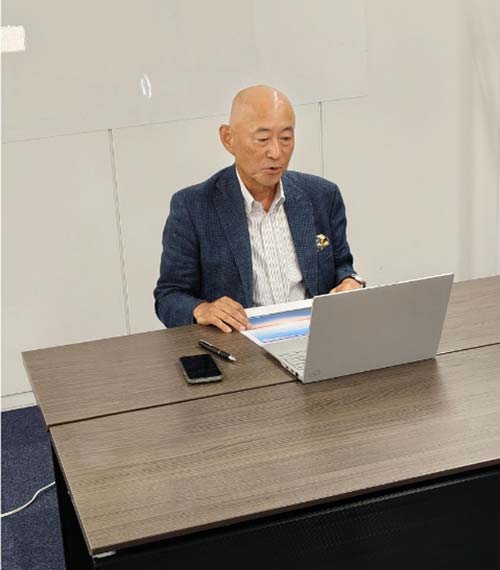 セミナー配信の様子
