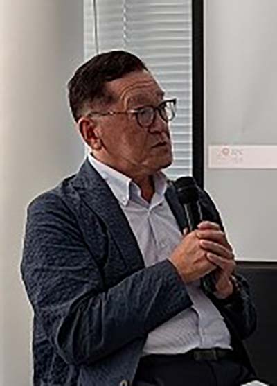 CIO Lounge 理事長 矢島孝應氏
